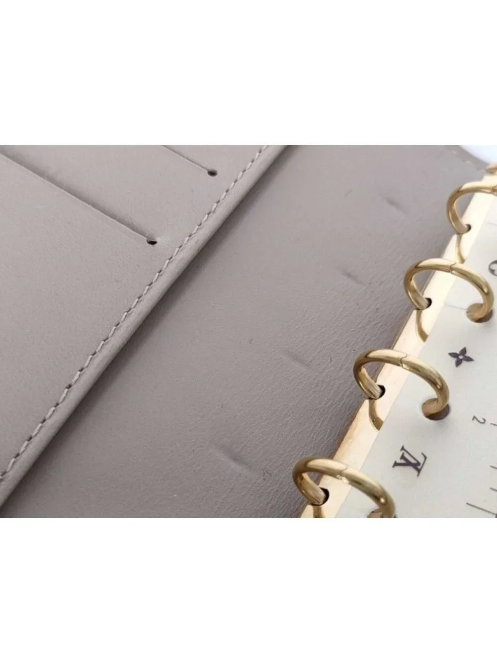 Louis Vuitton Notebook Cover Agenda PM Yellow Monogram Vernis System 6 Holes